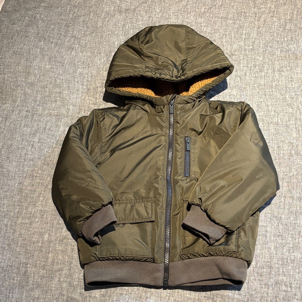 Old Navy Kids Olive Green Jacket